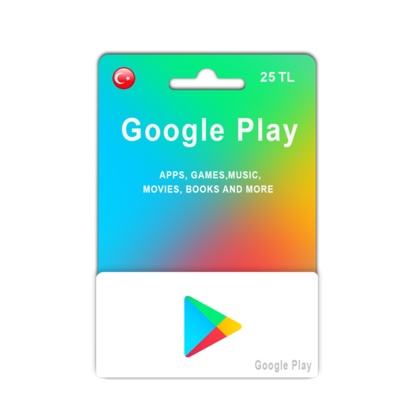 Google Play Gift Card 25 TL