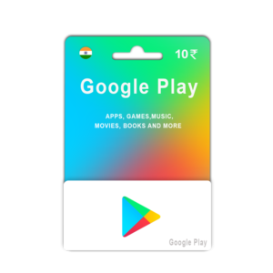 Google Play Gift Card Rs.10 IND