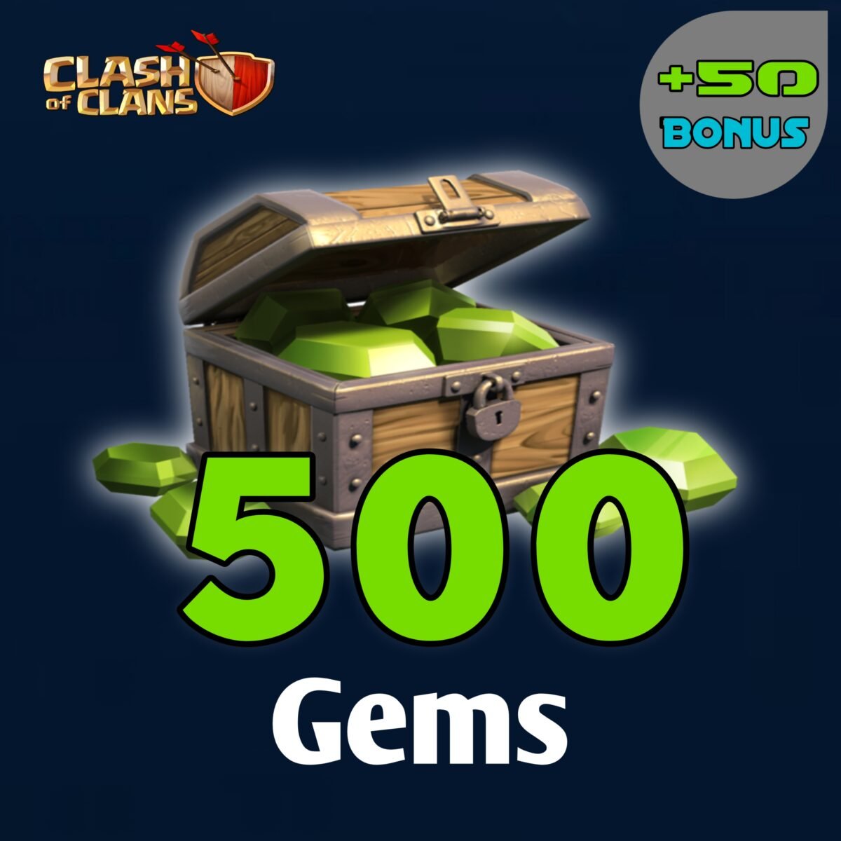Clash Of Clan 500 Gems